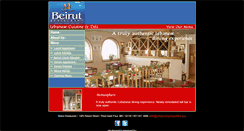 Desktop Screenshot of beirutrestaurantanddeli.com